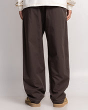 Load image into Gallery viewer, Shajarat Contrast Stitched Chino Trousers (Dark Brown)
