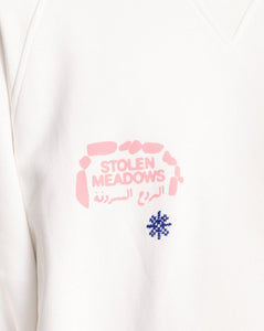 Stolen Meadows Crewneck Sweatshirt (Off White)
