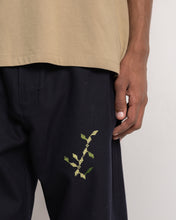 Load image into Gallery viewer, Wardat Wool-Blend Elasticated Waistband Pants (Navy)
