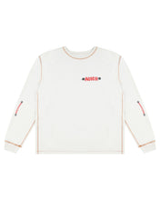 Load image into Gallery viewer, Tatreez Logo Contrast Stitched Long Sleeve Shirt  (Off White)
